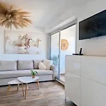 Sable & Pampas - Meuble De Tourisme 5 Etoiles - Vue Panoramique & Terrasse - Climatisation - A 200m Carnon-Plage