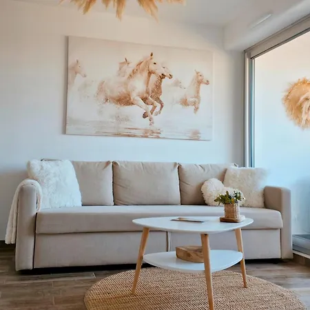 Sable & Pampas - Meuble De Tourisme 5 Etoiles - Vue Panoramique & Terrasse - Climatisation - A 200m Carnon-Plage