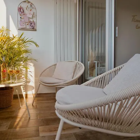 Sable & Pampas - Meuble De Tourisme 5 Etoiles - Vue Panoramique & Terrasse - Climatisation - A 200m Apartment *