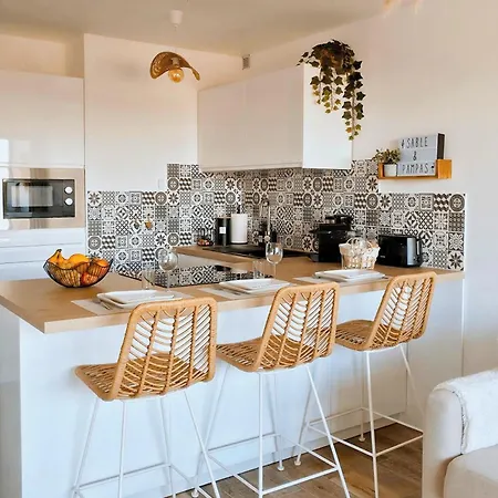 公寓 Sable & Pampas - Meuble De Tourisme 5 Etoiles - Vue Panoramique & Terrasse - Climatisation - A 200m